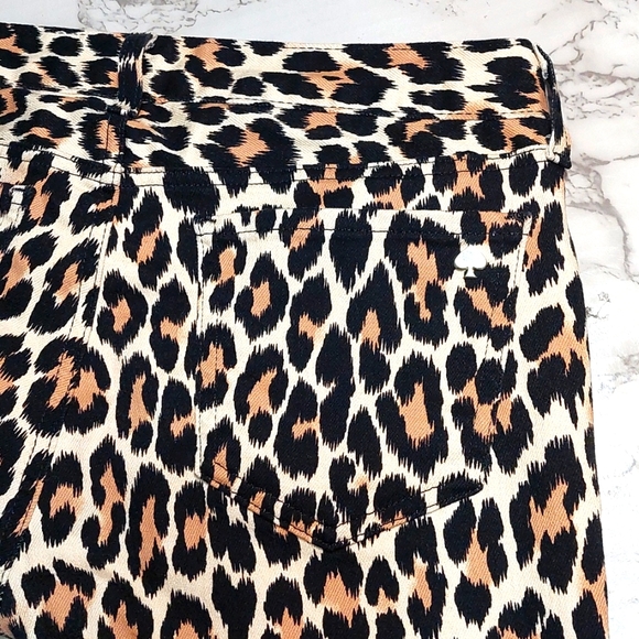 Kate Spade Leopard Print Skinny Jeans - Picture 7 of 9
